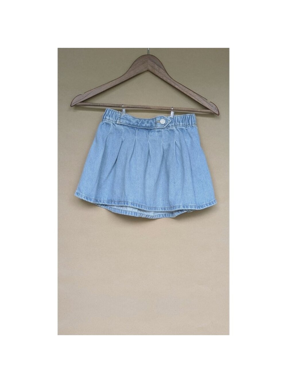Old Navy Flared Denim Skirt — S (6–7)